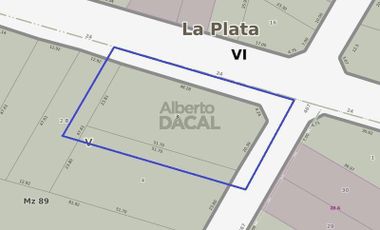 Terreno en Venta en 467 esq. 24 City Bell - Alberto Dacal Propiedades