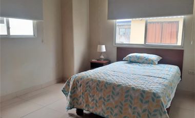 Departamento amoblado de alquiler en Álamos Norte, 2 dormitorios.