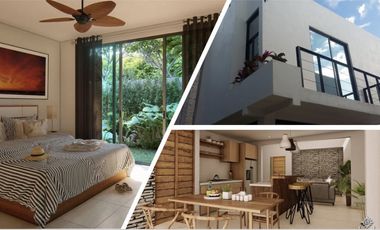 Casa con alberca en residencial privado en Tulum, en venta.