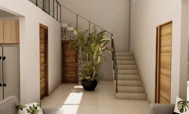 Casa con alberca en residencial privado en Tulum, en venta.