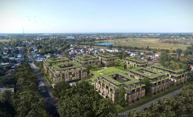 Departamento 1 amb. con jardín en Pacheco Central