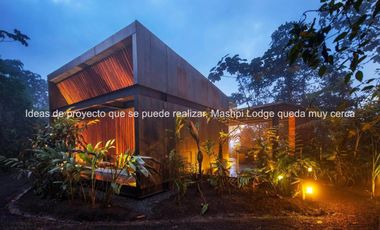 OPORTUNIDAD REMATE MINDO para Inversionistas, ideal para proyecto turístico, cerca Mashpi Lodge