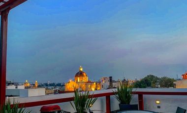 DEPTOAMUEBLADO LUJO CENTRO HISTORICO EN $25,000.00 CON MANTENIMIENTO INCLUIDO