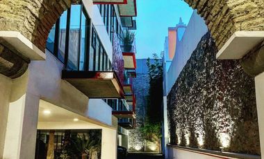 DEPTOAMUEBLADO LUJO CENTRO HISTORICO EN $25,000.00 CON MANTENIMIENTO INCLUIDO