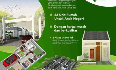 150 JUTA! RUMAH CLUSTER SHM DI ARJASARI BANJARAN BANDUNG