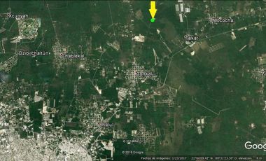 Terreno en venta  Mérida Yucatán, Conkal (2.3 hectáreas)