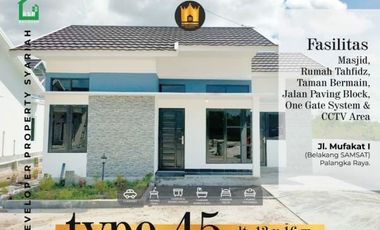 Rumah 1 lantai Palangkaraya Kalimantan dengan Type 60/108 hanya 300 jutaan