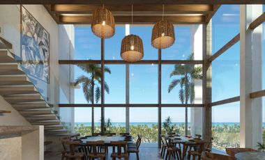 Departamento de Playa  en preventa en Chicxulub Puerto, Yucatán