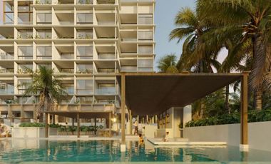 Departamento de Playa  en preventa en Chicxulub Puerto, Yucatán