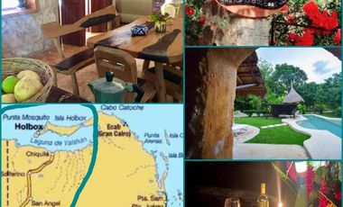 VENTA FINCA AIRB&B CASA SOLFERINO LÁZARO CÁRDENAS QUINTANA ROO
