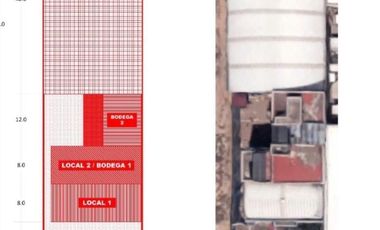 Bodega y Oficinas en Renta / Área Federal Central de Abastos, Iztapalapa-CDMX