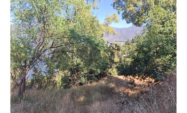 Se vende parcela a orilla de Laguna de Aculeo