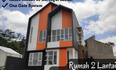 Rumah 2 Lantai di Pakisaji Malang