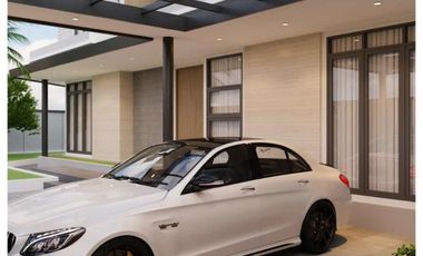 di jual rumah mewah 2 lantai di jl cemara kipas komplek pemda kota pekanbaru