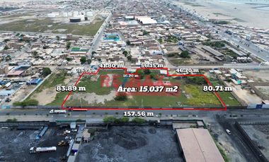 Terreno Industrial Estratégico De 15,037 M2 En Salaverry, Trujillo