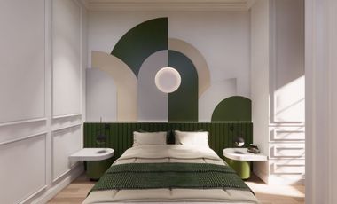 sale house modern full interior dan kolam renang di kawasan komplek pemda