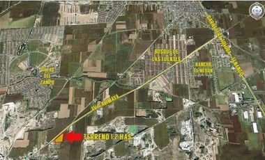 Vendo Terreno de 1.2 Has. en Calimaya