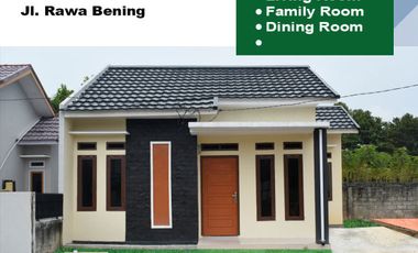 RUMAH SIAP HUNI DI SOEKARNO HATTA DEKAT INDOGROSIR