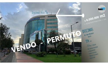 VENDO - PERMUTO Oficinas Piso 9 Edificio City Point Coasmedas 548 m2