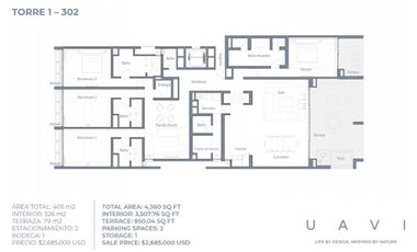 UAVI 1-302 - Condominio en venta en Higuera Blanca, Bahia de Banderas