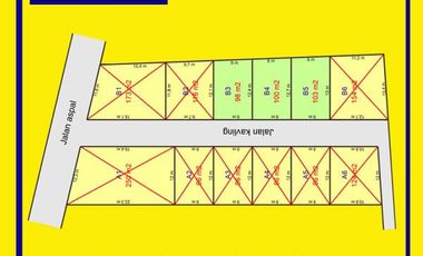 Kavling Dekat IAIN Pekalongan, SHM Per Unit: 1 Jt-an