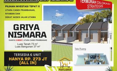 DIJUAL RUMAH MURAH DEKAT CANDI PRAMBANAN