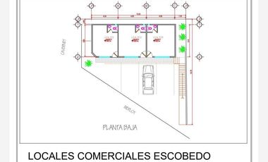 Venta de propiedad con 6 locales comercales