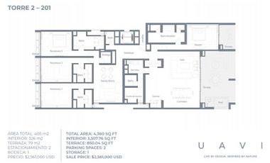 UAVI 2-201 - Condominio en venta en Higuera Blanca, Bahia de Banderas