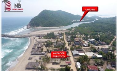 2 TERRENOS CON FRENTE DE PLAYA EN  CERRO HERMOSO,PTO.ESC.OAX.