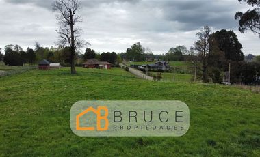 Parcela 5078 m2 con hermosa vista en venta Las Quemas Osorno