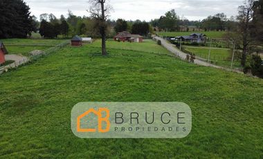 Parcela 5078 m2 con hermosa vista en venta Las Quemas Osorno