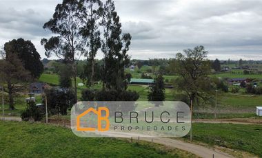 Parcela 5078 m2 con hermosa vista en venta Las Quemas Osorno