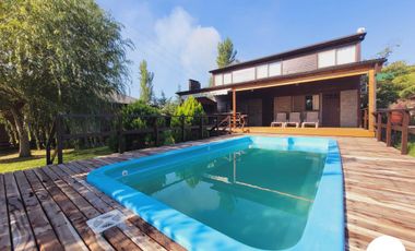 Venta Cabaña Barrio cerrado Yatch Club Guazu Entre Rios 4 amb pileta jardín equipada impecable