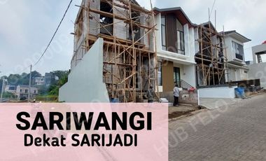 BISA KPR PROSES di BANTU Rumah 2lantai Bandung Utara dekat Gegerkalong Ciwaruga Bandung