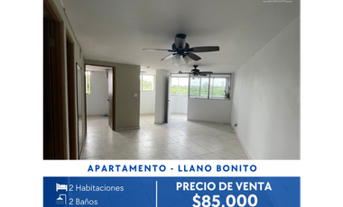 SE VENDE APARTAMENTO EN LLANO BONITO