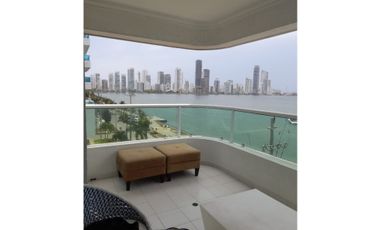 Vendo apartamento en Castillogrande frente a la Bahía de Cartagena
