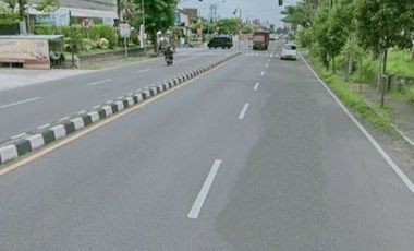 Tanah Istimewa Strategis Pinggir Jalan Raya Magelang Km. 14 Sleman Jogja