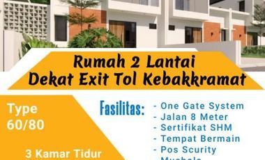 RUMAH DEKAT STASIUN DI KARANGANYAR AKSES DEKAT JALAN NASIONAL SOLO SRAGEN