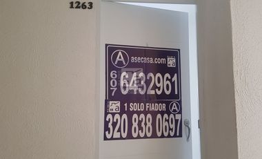 COD. 5700 - SE ARRIENDA APARTAMENTO - BARRIO: BARRO BLANCO