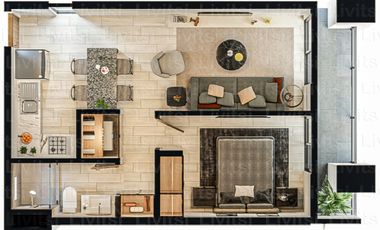 Departamento en Venta en el Centro