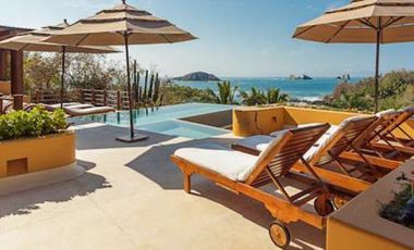 Venta de espectacular casa de playa en Ixtapa, Zihuatanejo