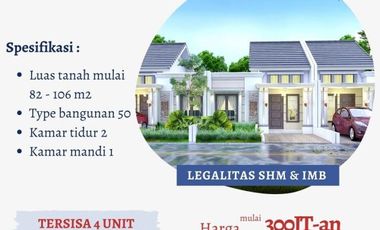 Rumah cantik siap bangun lokasi salam magelang