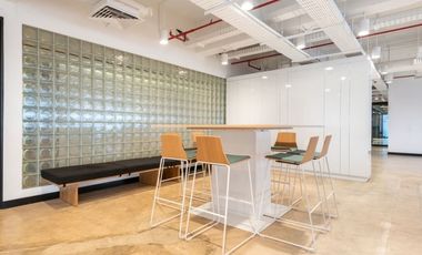 Open plan office space for 10 persons in Regus South Quarter