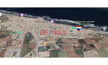 Terreno En Venta – Esquina Estratégica Frente Al Parque Recreacional | Las Delicias De Moche – Trujillo