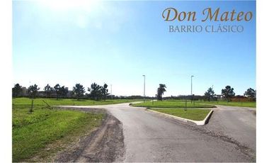 EN VENTA - TERRENO EN DON MATEO - FUNES Lote 756