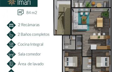 DEPARTAMENTO EN VENTA EN BAHIA DE BANDERAS, NAYARIT