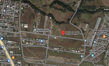 LOTES EN VENTA EN FRACC, ZONA SAN JERONIMO CALERAS, A 10 MINS DE LA CAPU!