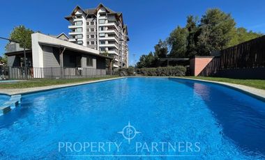 Excelente departamento en condominio Alcalá