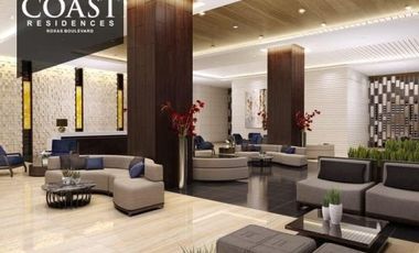 RFO 1Bedroom Unit in Coast Residences facing manila bay 10% in 30 months to pay Down Payment