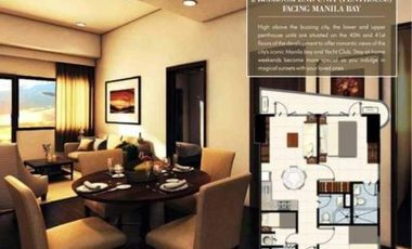 RFO 1Bedroom Unit in Coast Residences facing manila bay 10% in 30 months to pay Down Payment